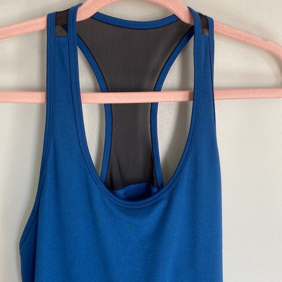 Express EXP CORE Performance Workout Tank - Blue & Black - XS - Picture 10 of 10